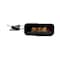 Truck-Lite Dual-Function, Flex-Lite, Led, Rectangular, Yellow, 3 Diode, Black, 12V 36203Y - alternate 1